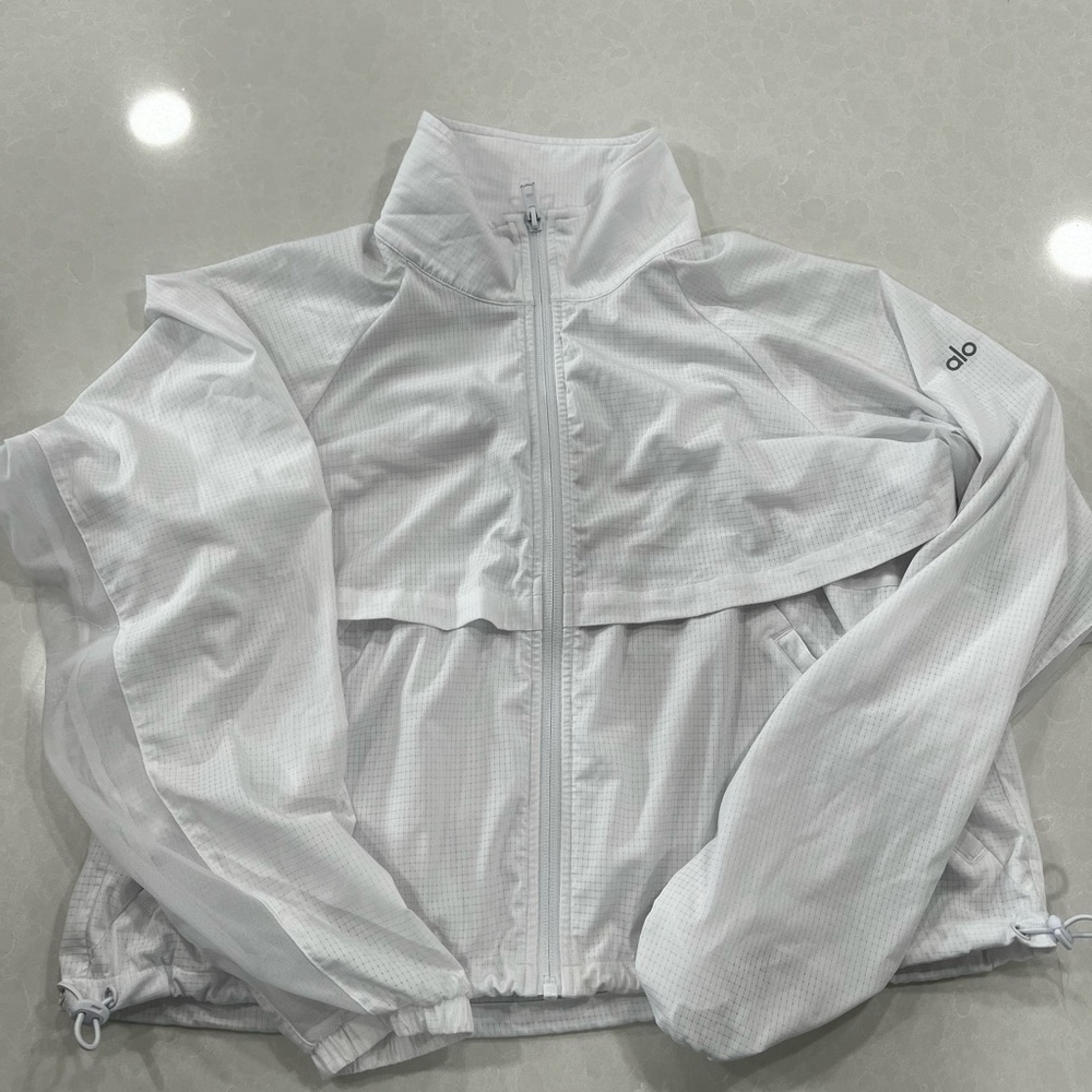 ALO Yoga White Jacket